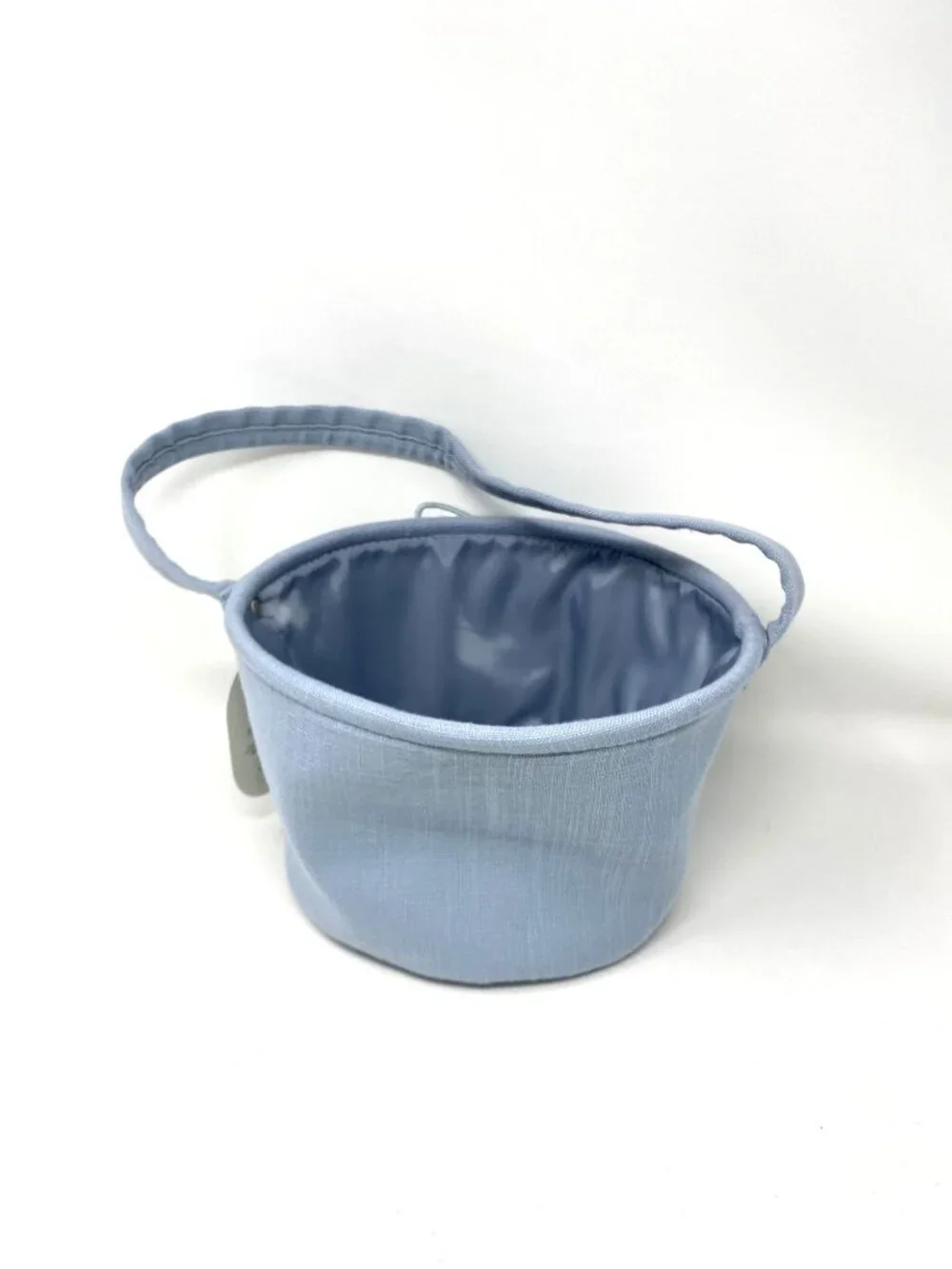 Target Easter Storage Basket Embroidered Bunny Fabric - Threshold™ Chambray Blue